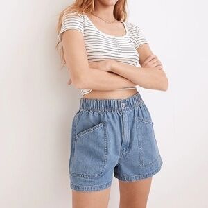 Madewell Pull On Utility Shorts